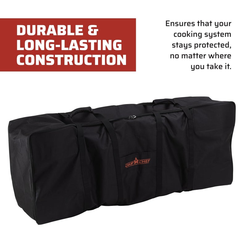 Camp Chef cb90 one Carry Bag, 17" H x 41.5" W x 10" L, Black - Image 3